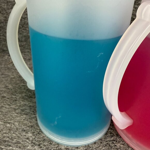 ✅Freezer Mug Set of 4 Double Wall Insulated Gel Plastic Freezable Frosty - Picture 8 of 8